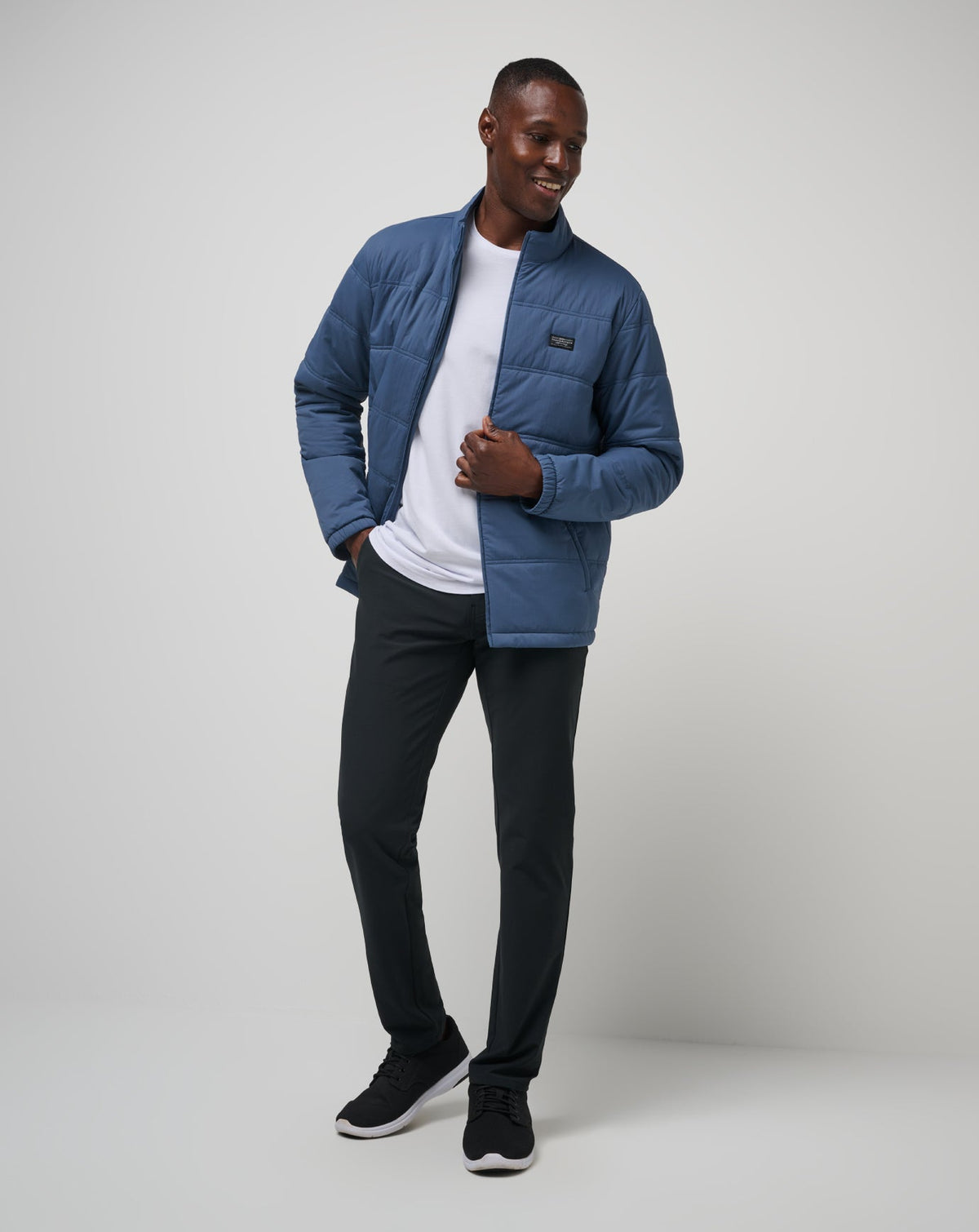Palisades Puffer Jacket Navy | Travis Mathew
