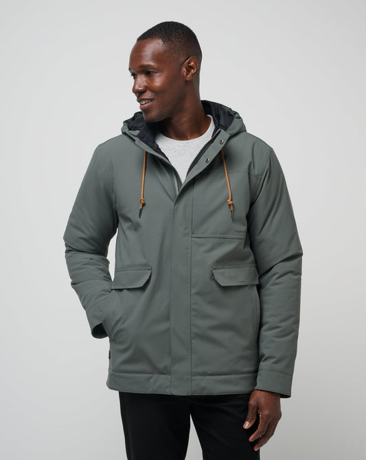 Mountain Pass Jacket Dark Olive | Travis Mathew