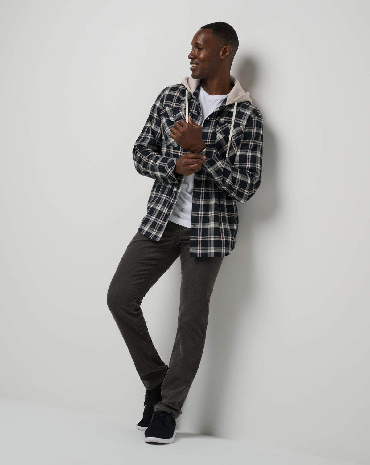 Baubles Button-Up Hoodie Black | Travis Mathew