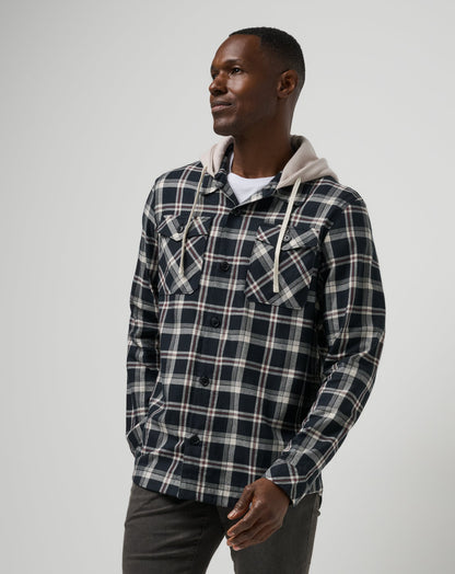 Baubles Button-Up Hoodie Black | Travis Mathew