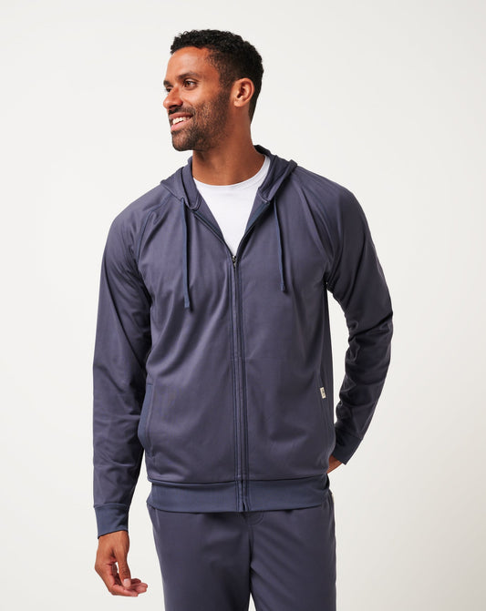 Cloud Track Jacket Navy | Travis Mathew