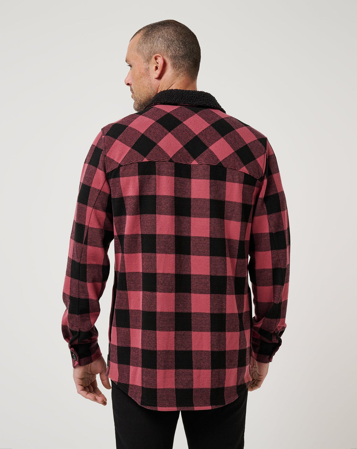 Winterize Shirt Jacket Roan Rouge | Travis Mathew