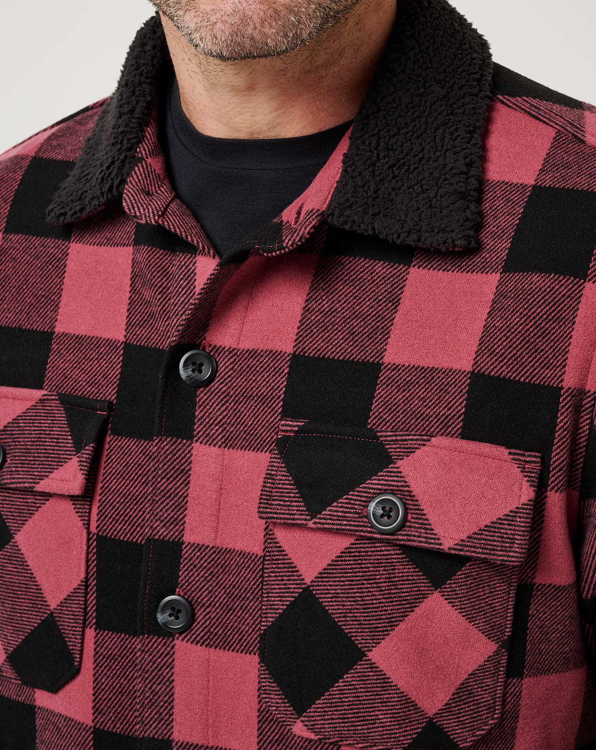 Winterize Shirt Jacket Roan Rouge | Travis Mathew