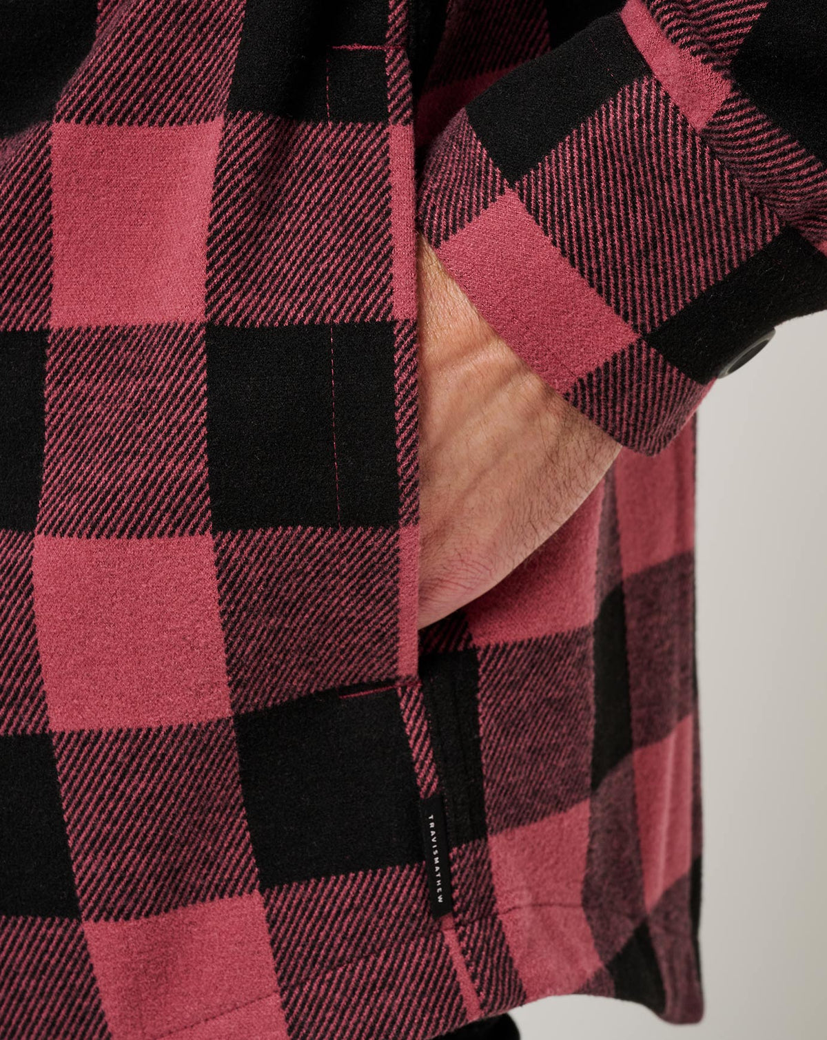 Winterize Shirt Jacket Roan Rouge | Travis Mathew