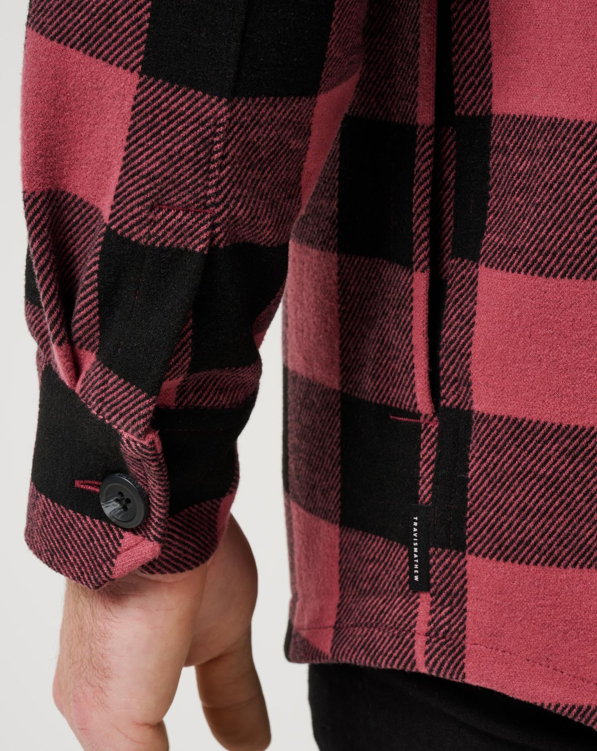 Winterize Shirt Jacket Roan Rouge | Travis Mathew