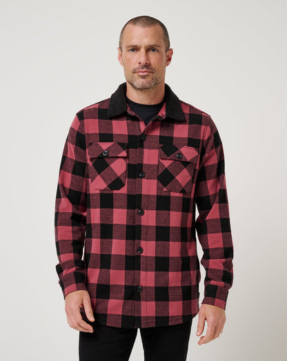 Winterize Shirt Jacket Roan Rouge | Travis Mathew