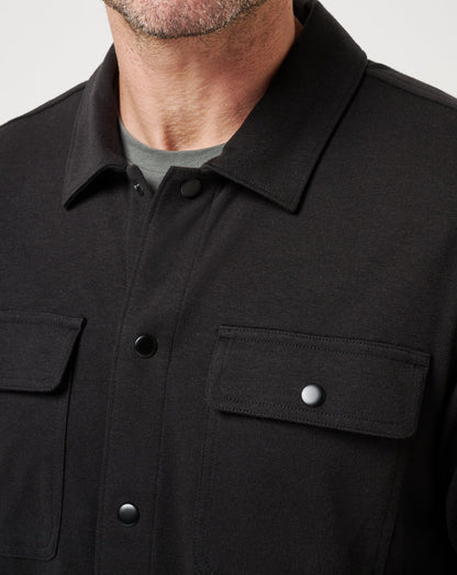 You Pick Shirt Jacket Black | Travis Mathew