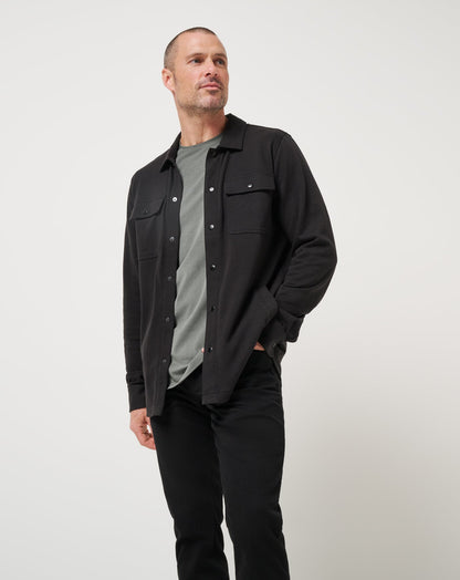 You Pick Shirt Jacket Black | Travis Mathew
