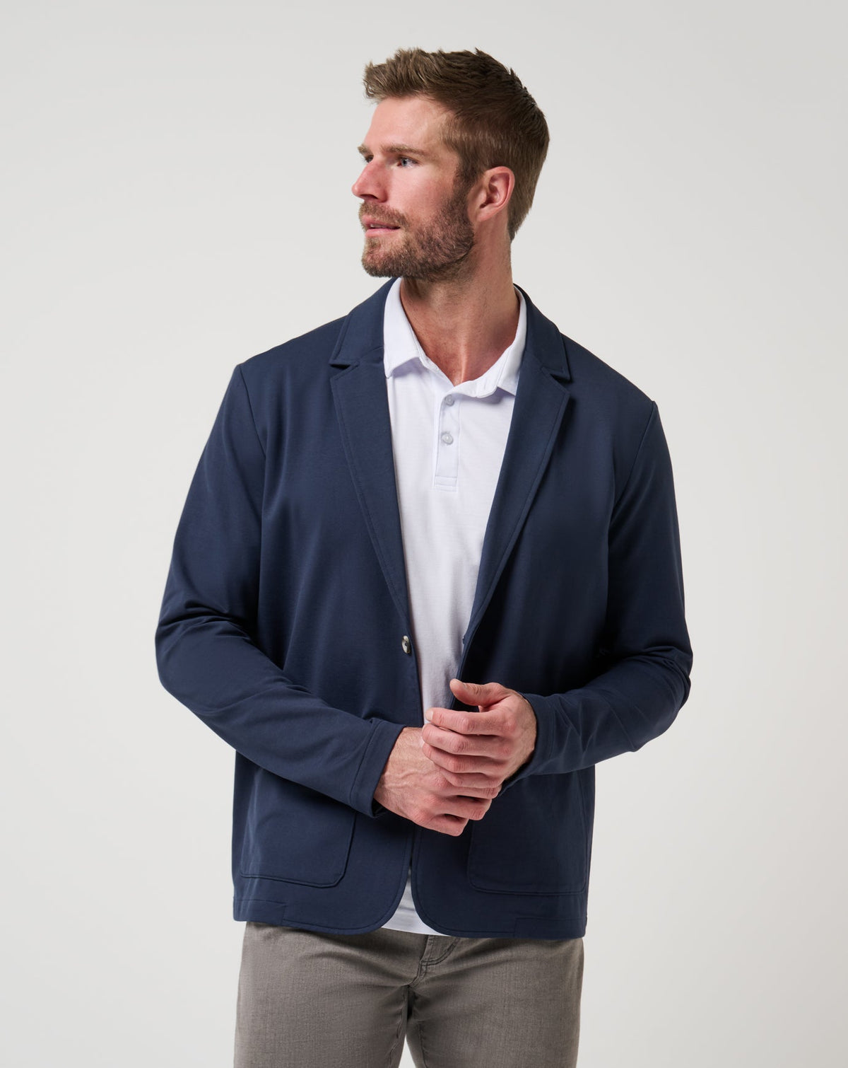 Stretchknit Blazer Total Eclipse | Travis Mathew
