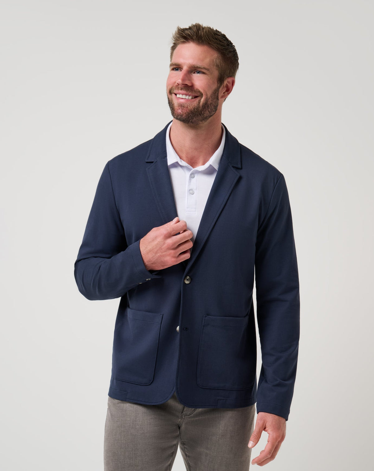 Stretchknit Blazer Total Eclipse | Travis Mathew