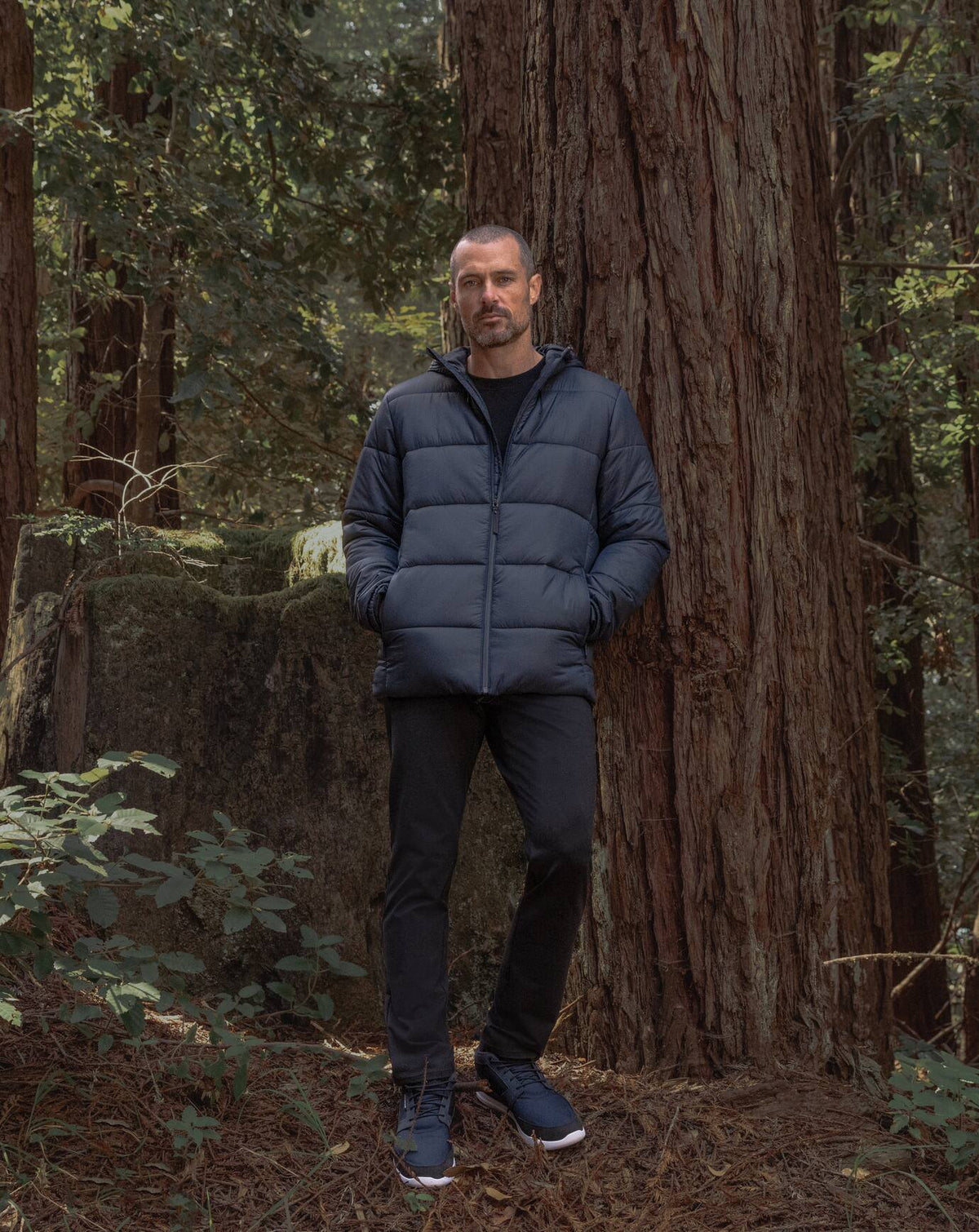 Aves Tech Puffer Jacket Total Eclipse | Travis Mathew