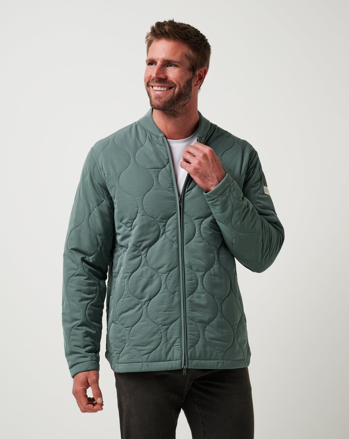Come What May Jacket Balsam Green | Travis Mathew