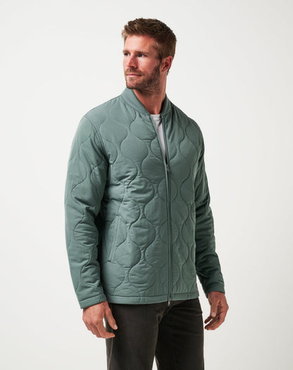 Come What May Jacket Balsam Green | Travis Mathew
