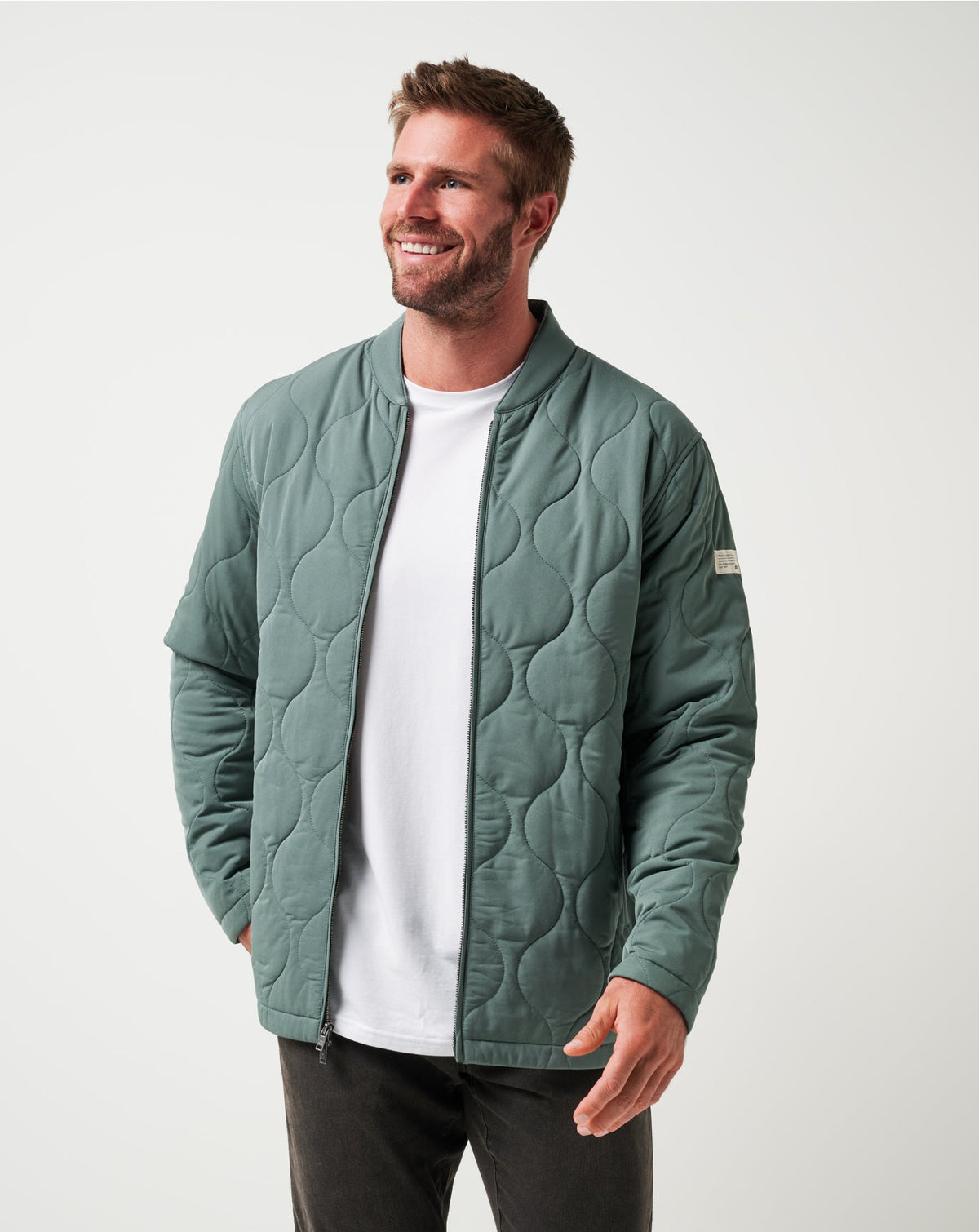Come What May Jacket Balsam Green | Travis Mathew