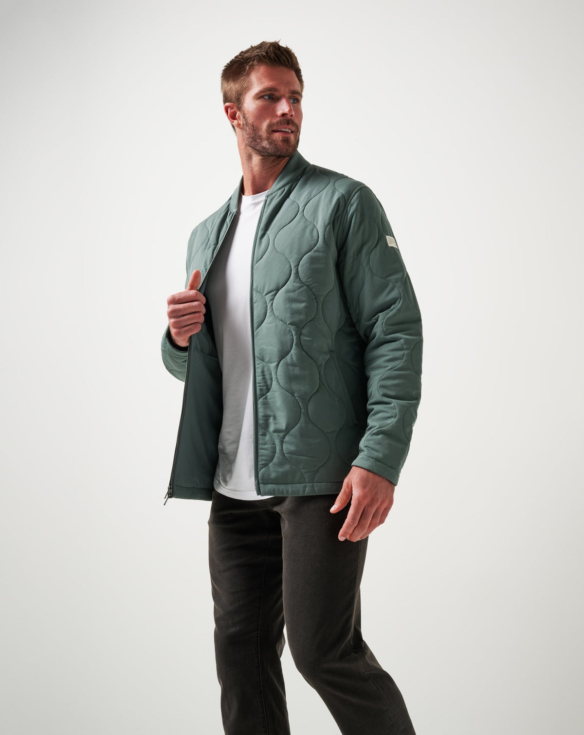 Come What May Jacket Balsam Green | Travis Mathew