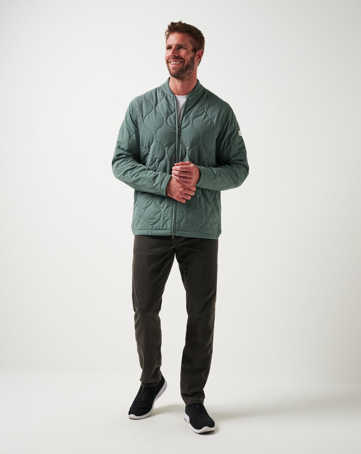 Come What May Jacket Balsam Green | Travis Mathew