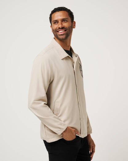 Icy Waters Jacket Italian Sand | Travis Mathew
