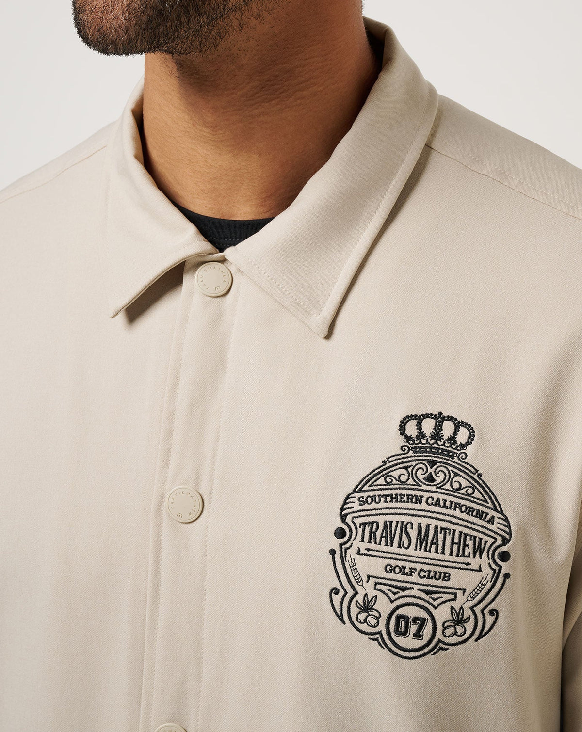 Icy Waters Jacket Italian Sand | Travis Mathew
