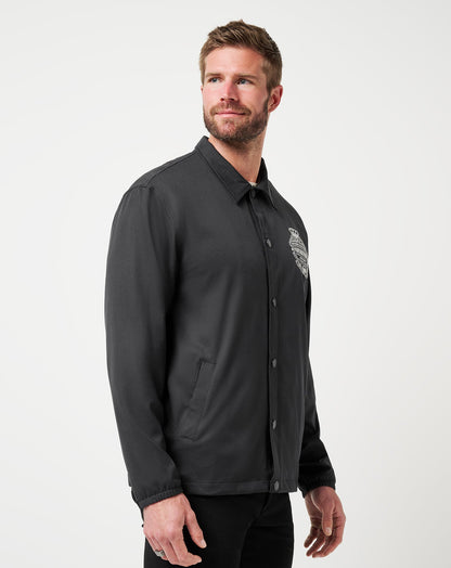 Icy Waters Jacket Black | Travis Mathew