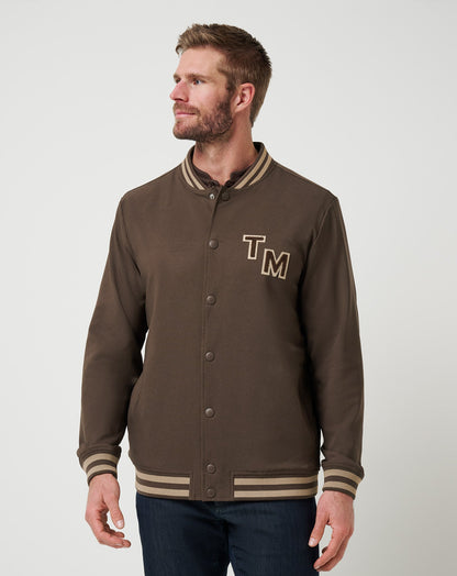 Touch Down Jacket Chocolate Brown | Travis Mathew