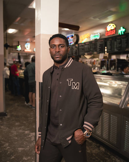 Touch Down Jacket Chocolate Brown | Travis Mathew