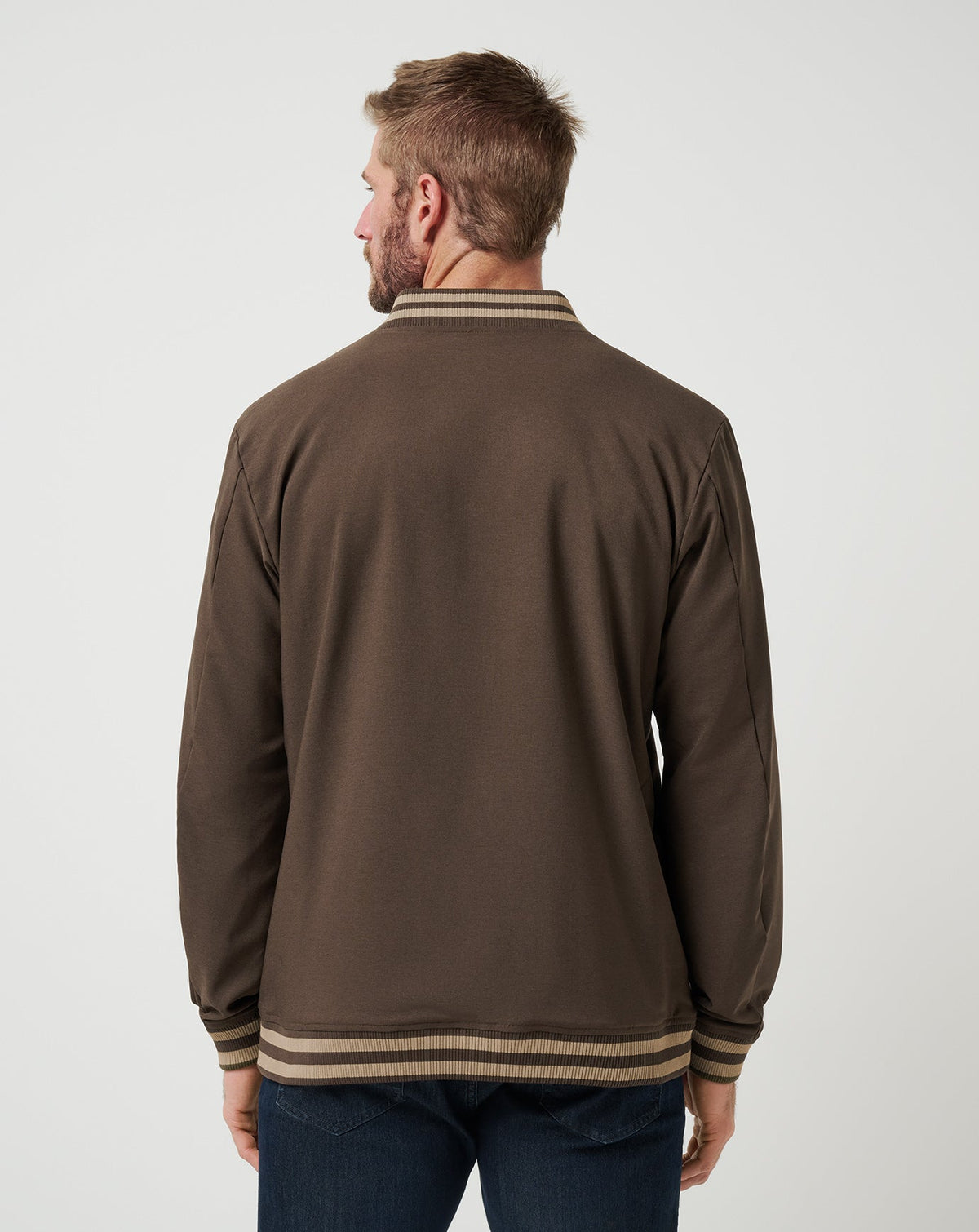 Touch Down Jacket Chocolate Brown | Travis Mathew