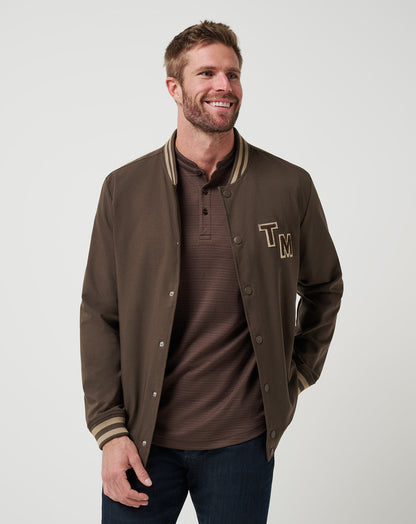 Touch Down Jacket Chocolate Brown | Travis Mathew