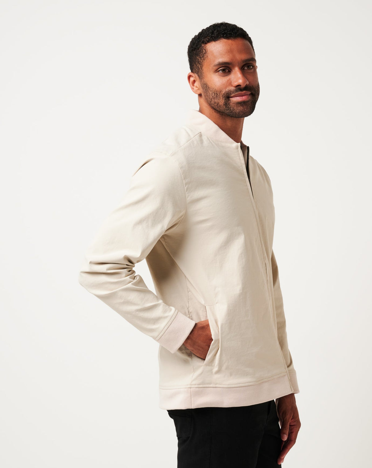 Lost Cave Jacket Italian Sand | Travis Mathew