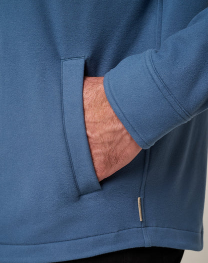 Peak Fleece Shirt Jacket Bering Sea | Travis Mathew