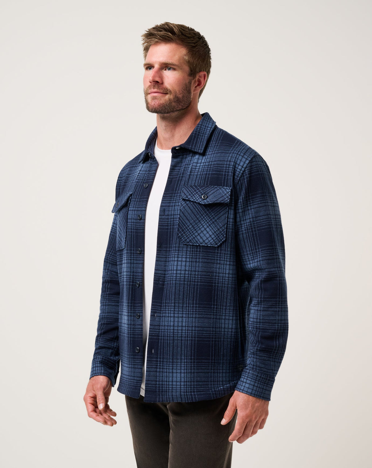 Sunset Season Shirt Jacket Total Eclipse | Travis Mathew