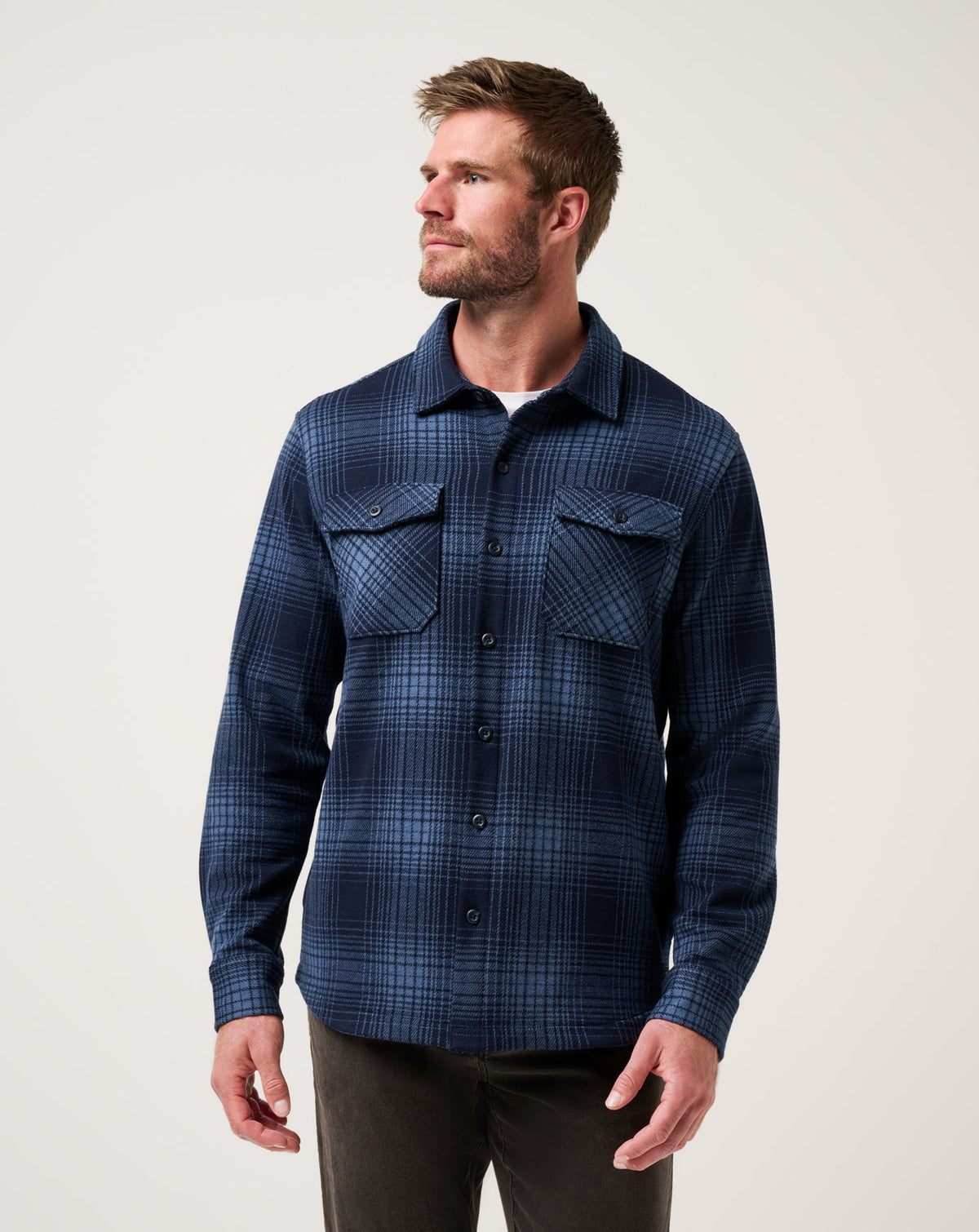 Sunset Season Shirt Jacket Total Eclipse | Travis Mathew