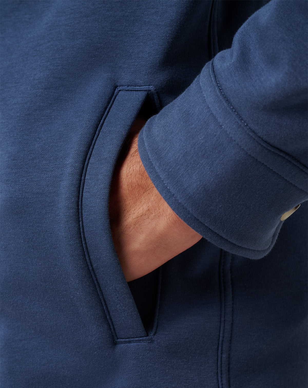 Cloud Shirt Jacket Mood Indigo | Travis Mathew