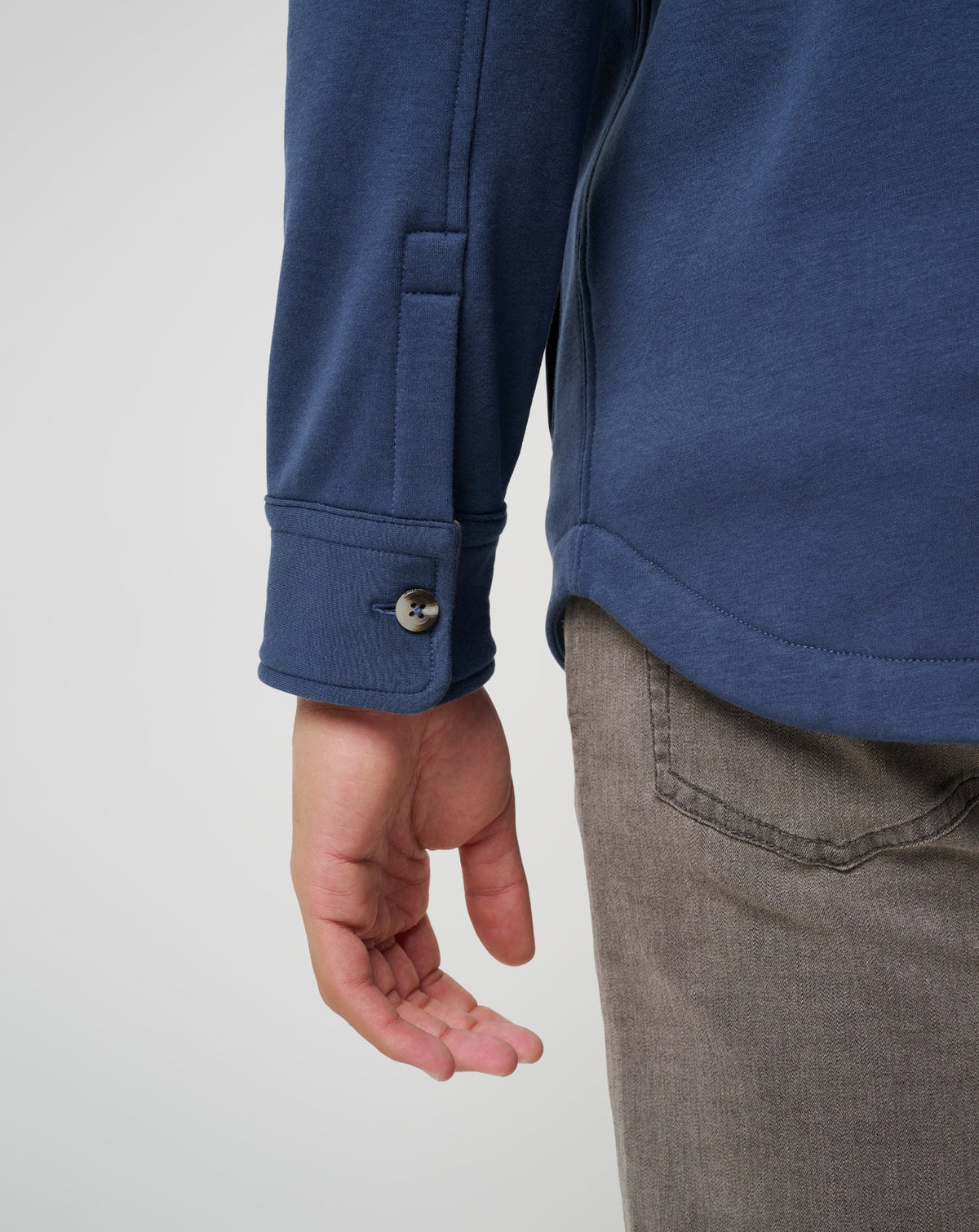 Cloud Shirt Jacket Mood Indigo | Travis Mathew