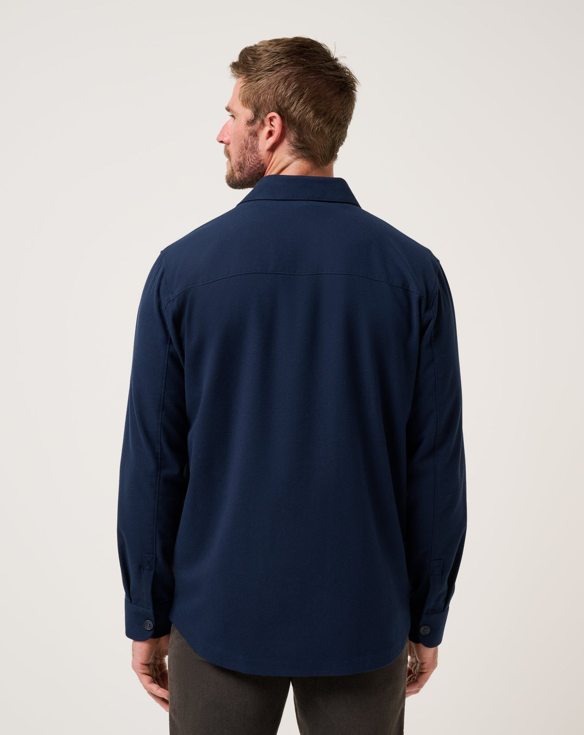 Wanna Bet Shirt Jacket Total Eclipse | Travis Mathew