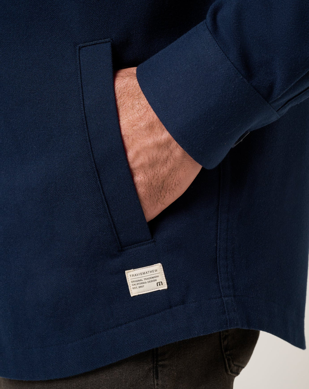Wanna Bet Shirt Jacket Total Eclipse | Travis Mathew