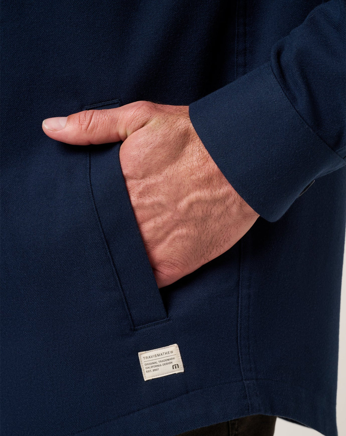 Wanna Bet Shirt Jacket Total Eclipse | Travis Mathew