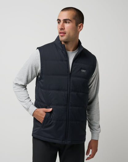 Palisades Puffer Vest Black | Travis Mathew