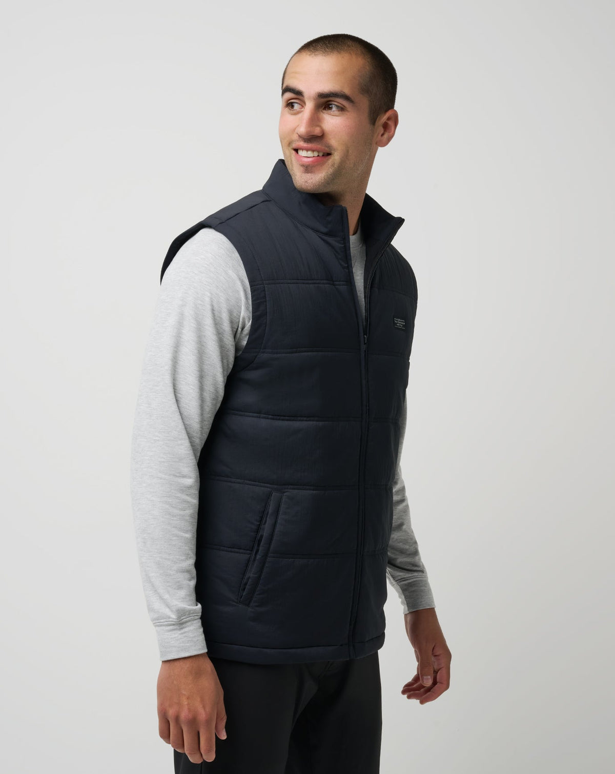 Palisades Puffer Vest Black | Travis Mathew