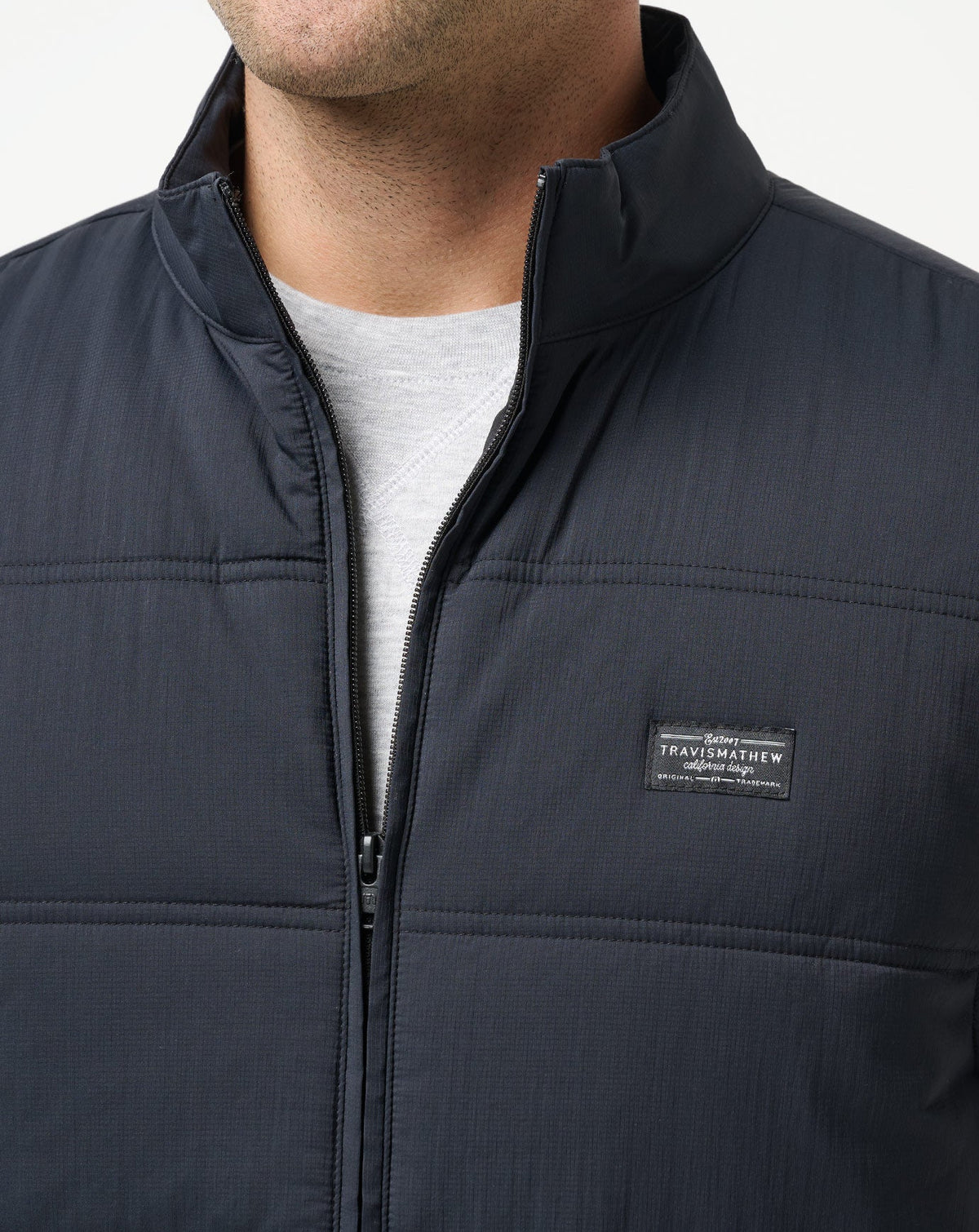 Palisades Puffer Vest Black | Travis Mathew