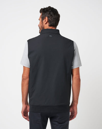 Wanderlust Vest Black | Travis Mathew