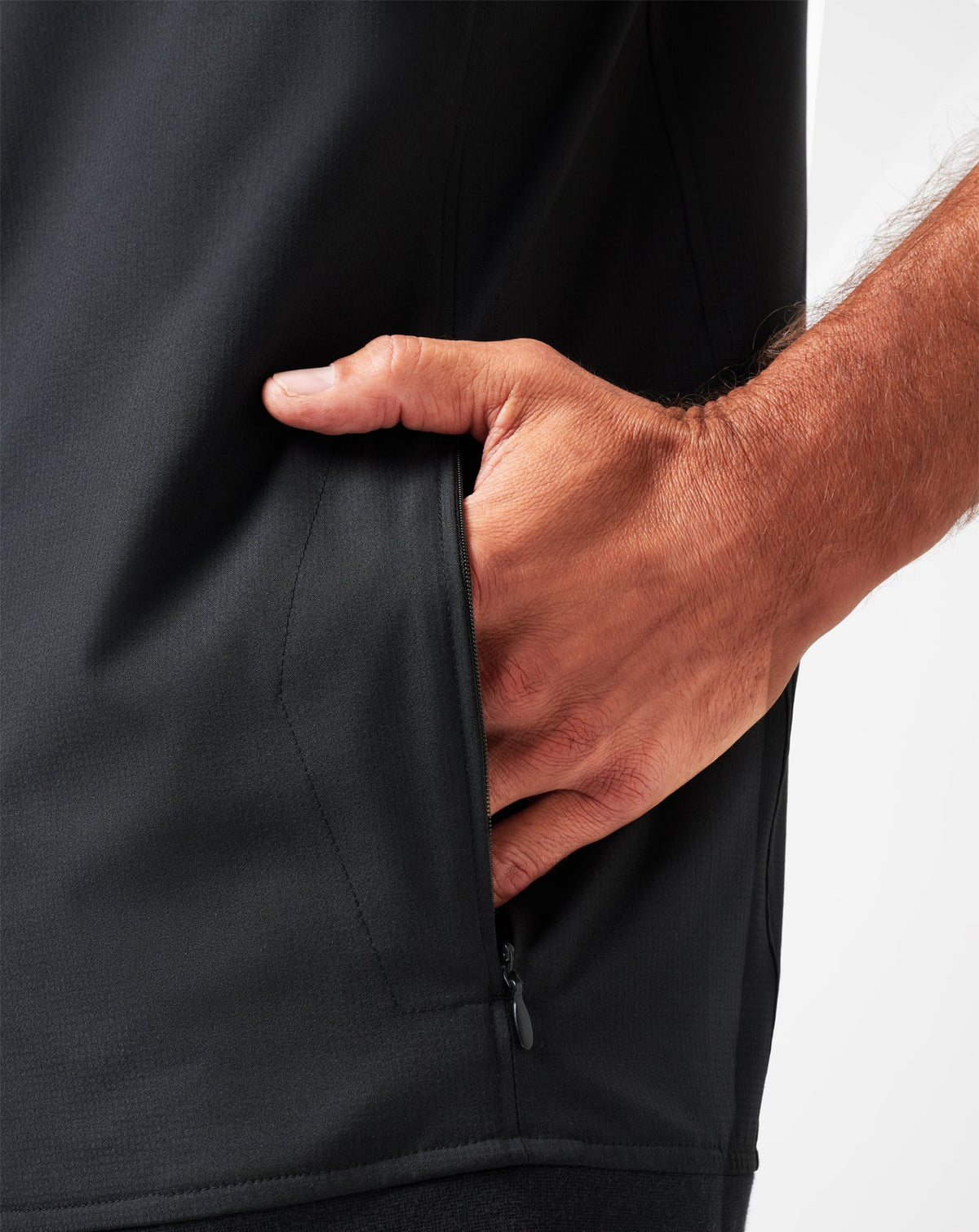 Wanderlust Vest Black | Travis Mathew