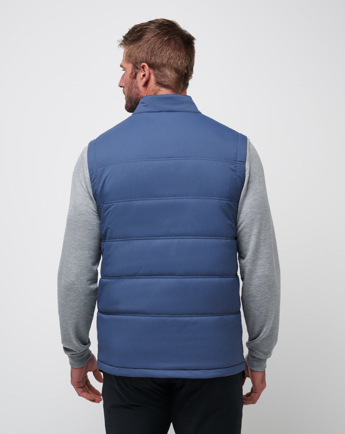 Palisades Puffer Vest Navy | Travis Mathew