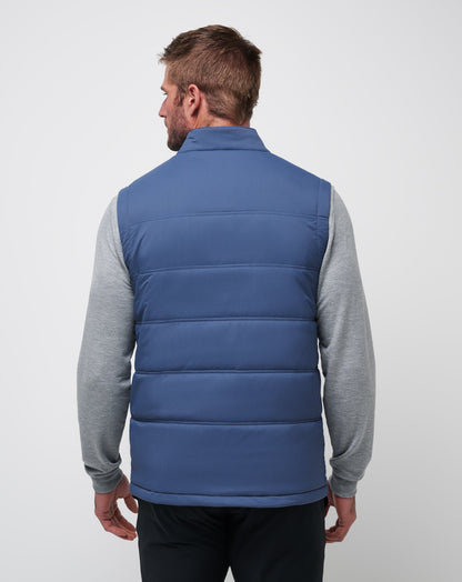 Palisades Puffer Vest Navy | Travis Mathew