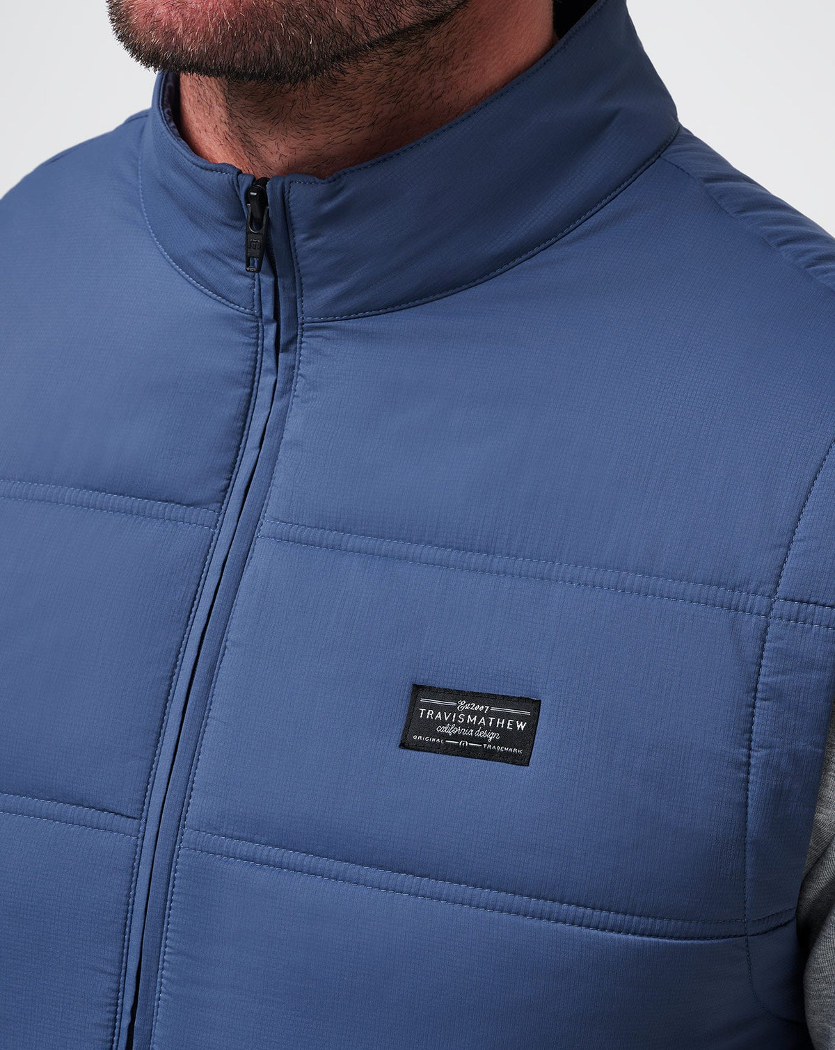 Palisades Puffer Vest Navy | Travis Mathew