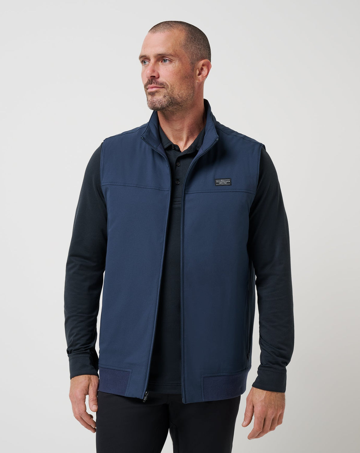 Wanderlust Vest Mood Indigo | Travis Mathew