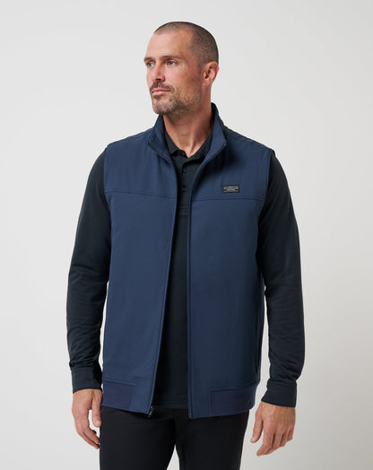 Wanderlust Vest Mood Indigo | Travis Mathew
