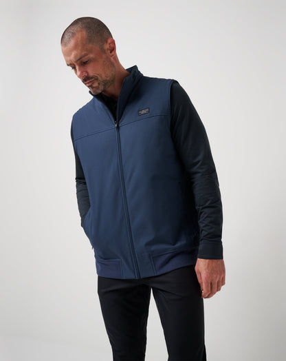 Wanderlust Vest Mood Indigo | Travis Mathew
