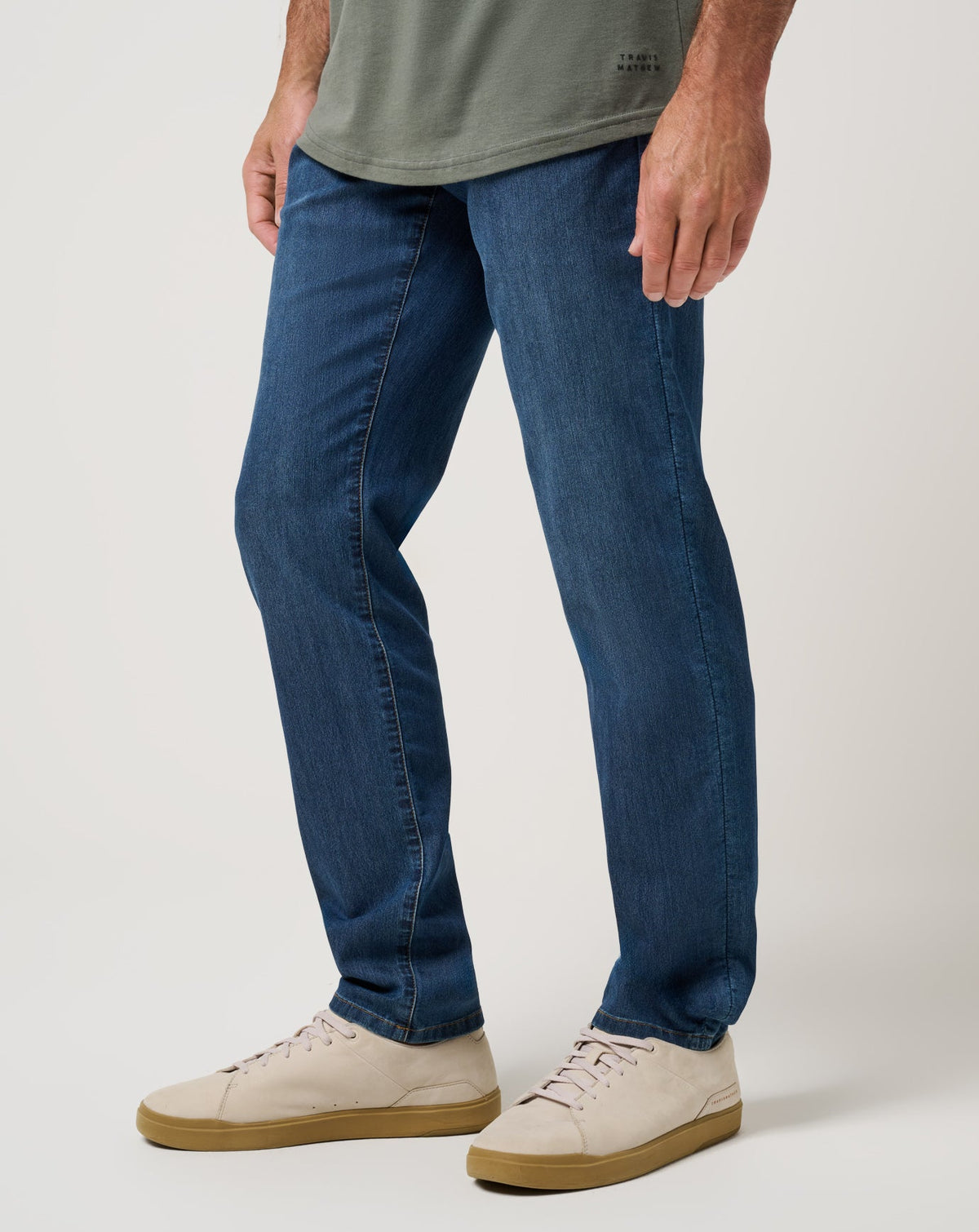 Legacy Featherweight Jeans Mid Blue | Travis Mathew