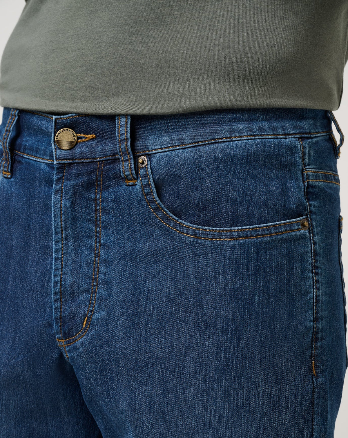 Legacy Featherweight Jeans Mid Blue | Travis Mathew
