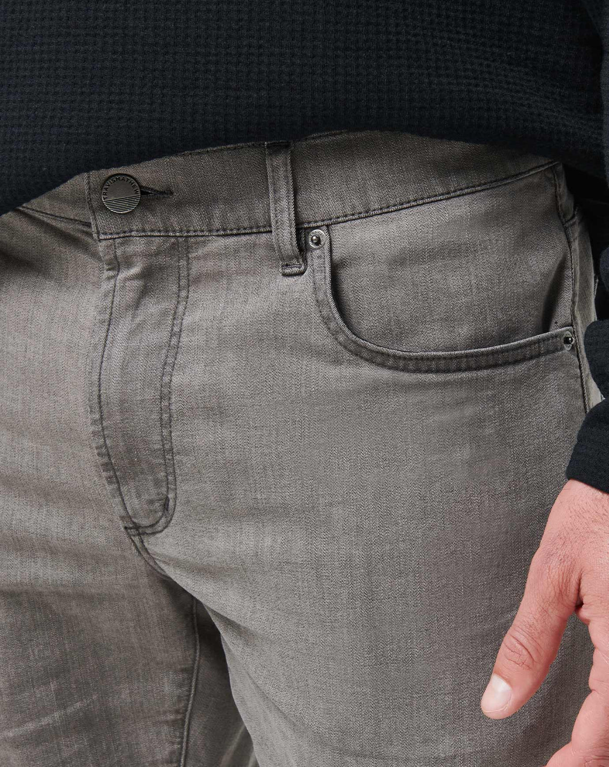 Legacy Featherweight Jeans Grey | Travis Mathew